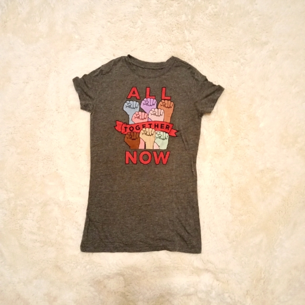 Gray Graphic shirt